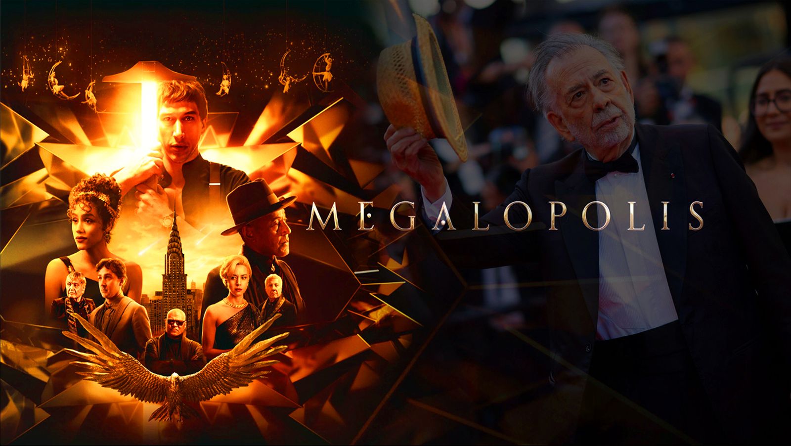Mégalopolis : Francis Ford Coppola présente une Director's Cut de 4h à Cannes 2027